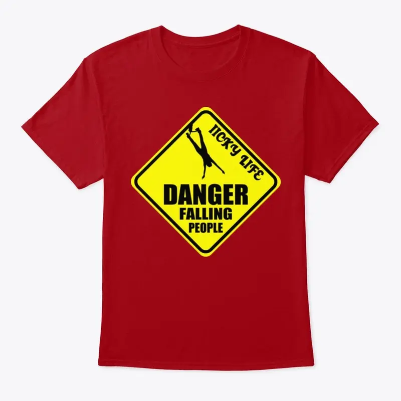 Iicky Life - Danger Falling People Sign